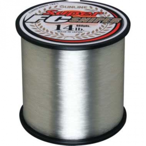 Sunline Super FC Sniper Fluorocarbon Line Bulk 660 Yard Spool